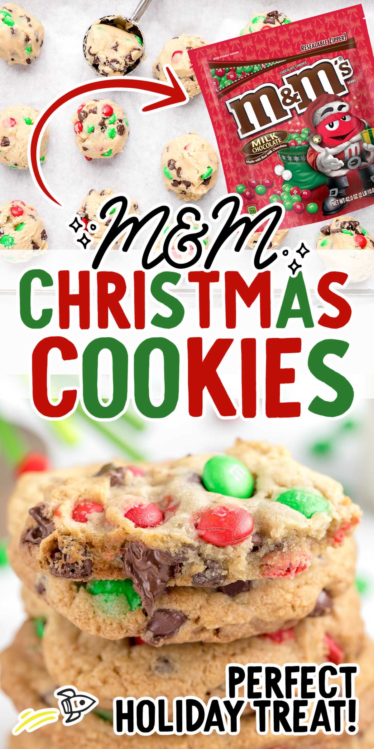 Christmas Cookies With M&m's 