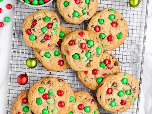 Christmas M&M Cookie - Noe Valley Bakery