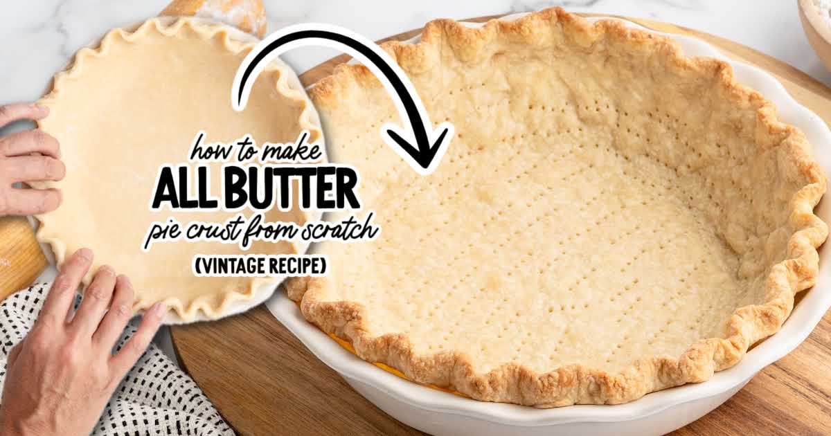 5-Ingredient Pie Crust Recipe - Spaceships and Laser Beams