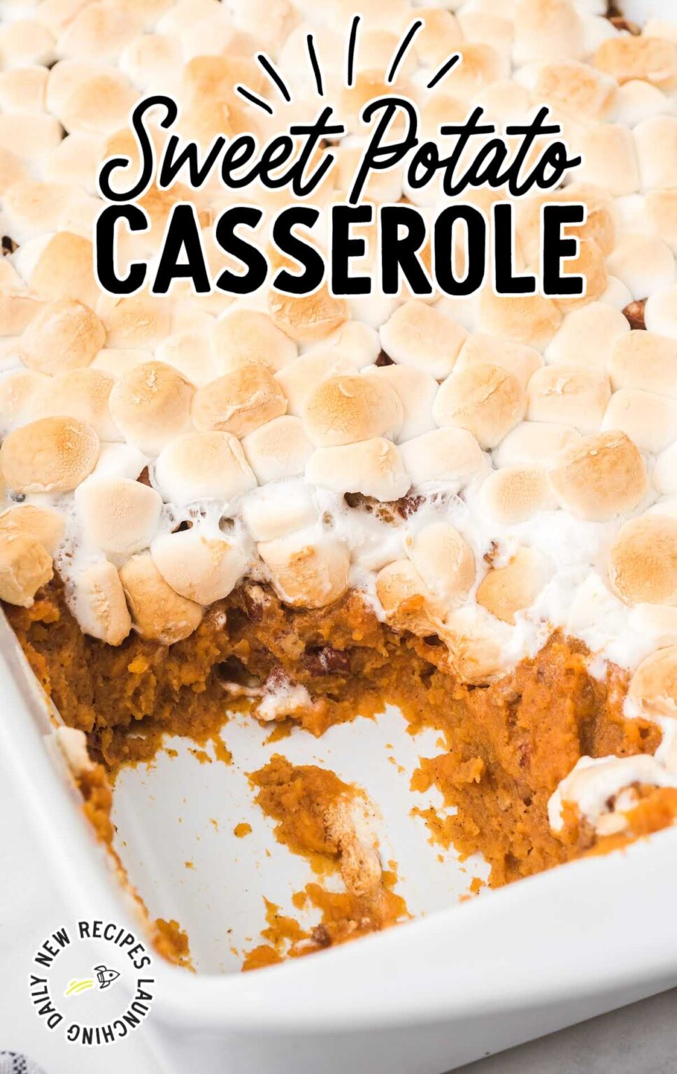 Sweet Potato Casserole - Spaceships and Laser Beams
