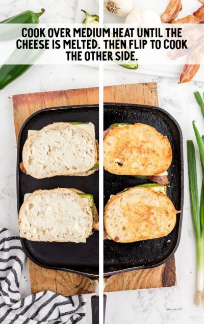 Jalapeño Popper Grilled Cheese - Spaceships and Laser Beams