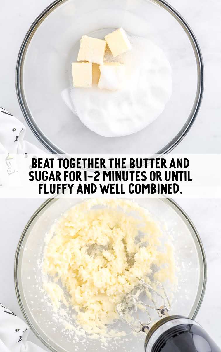 butter and sugar combined together 