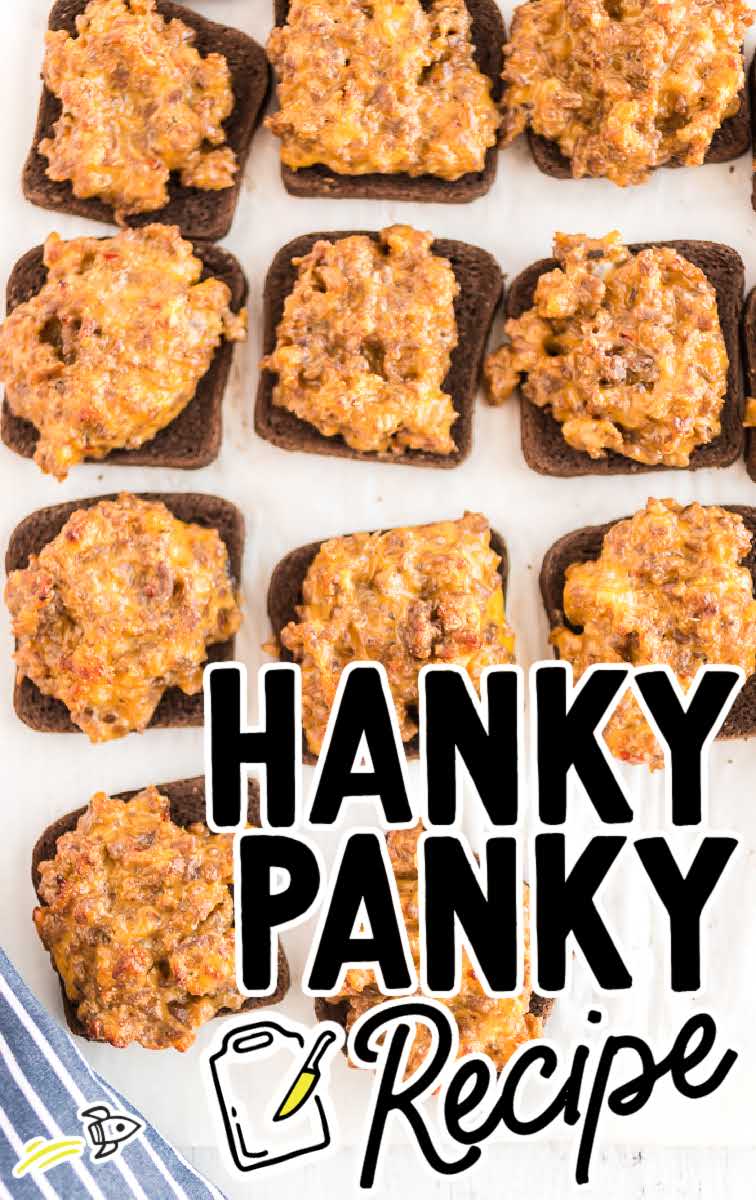 close up overhead shot of Hanky Panky Recipe