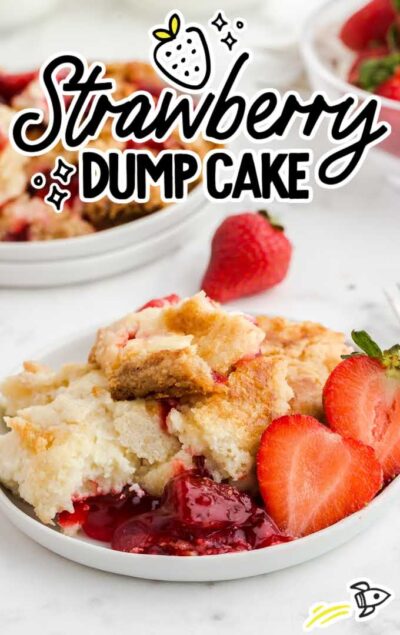 Strawberry Dump Cake - Spaceships and Laser Beams