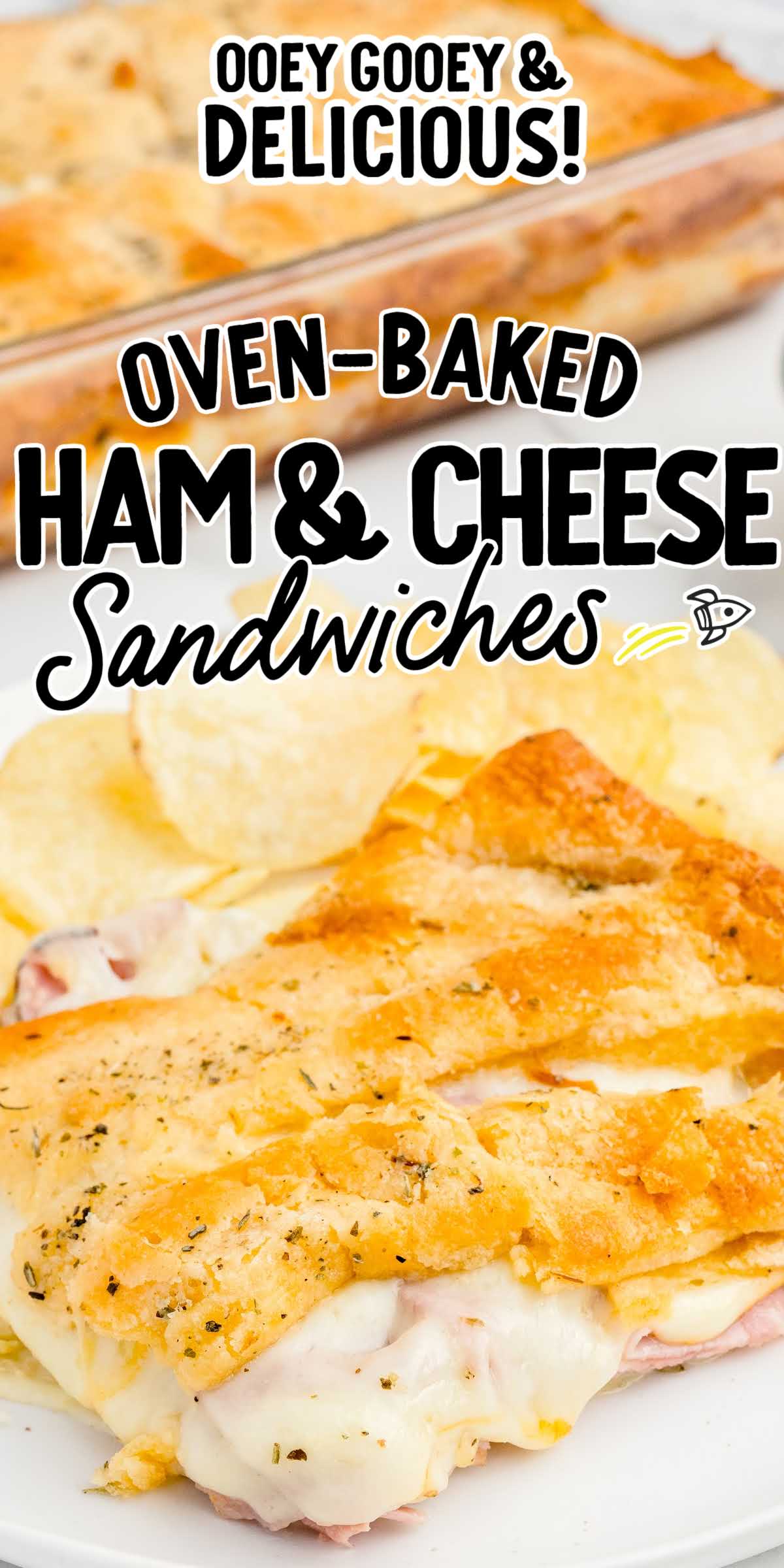 Baked Ham & Cheese Sandwiches - Spaceships and Laser Beams