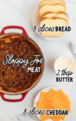 Sloppy Joe Grilled Cheese - Spaceships and Laser Beams