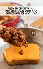 Sloppy Joe Grilled Cheese - Spaceships and Laser Beams