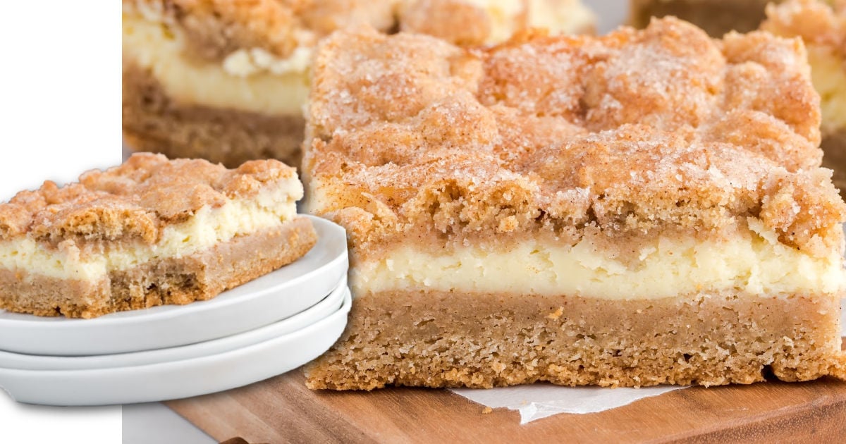 Snickerdoodle Cheesecake Bars [spaceshipsandlaserbeams.com]