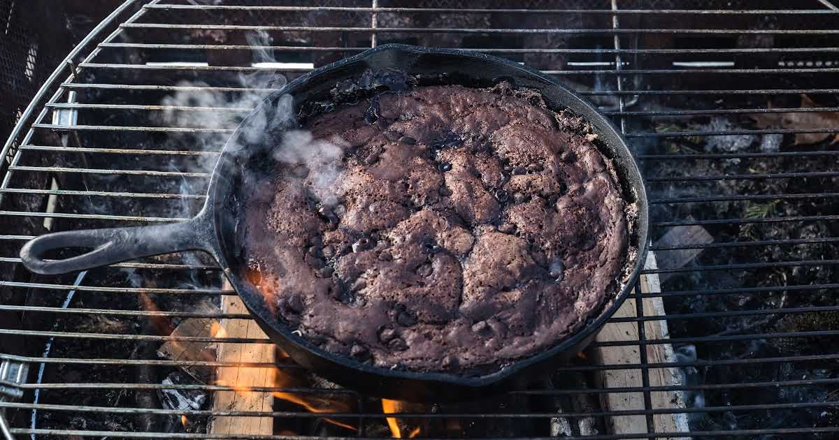 a recipe: cast iron lava cake