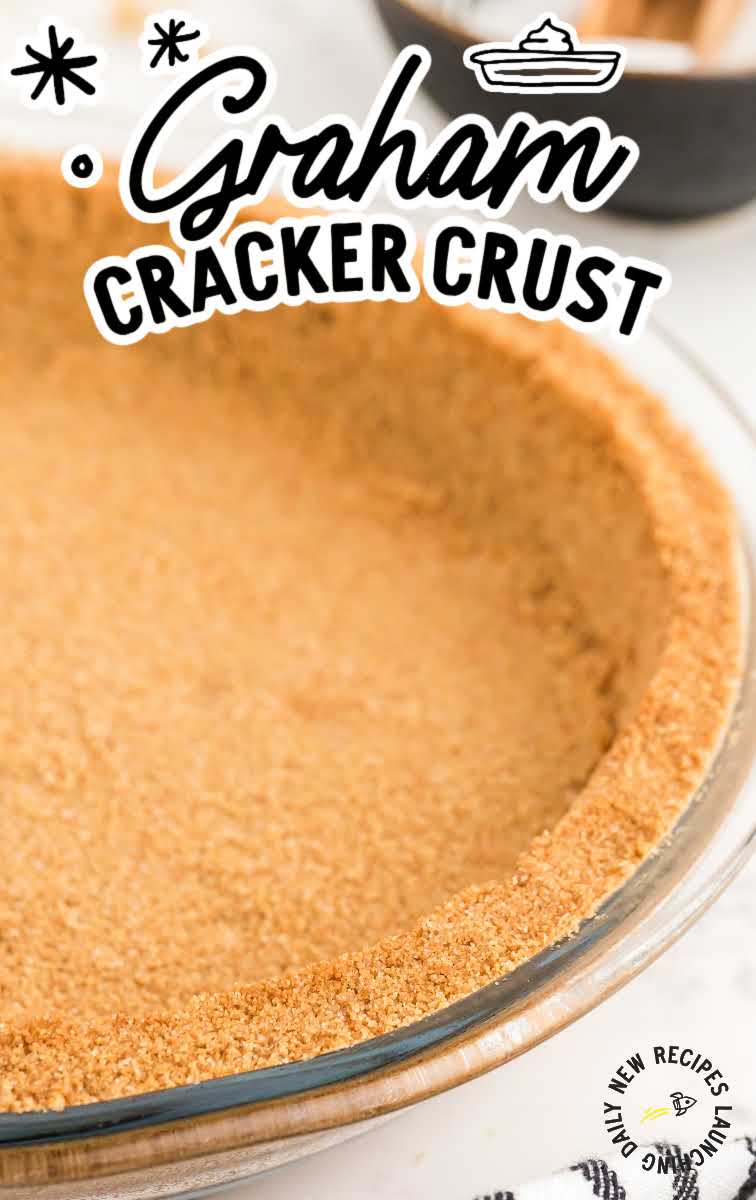 close up shot of a Graham Cracker Crust