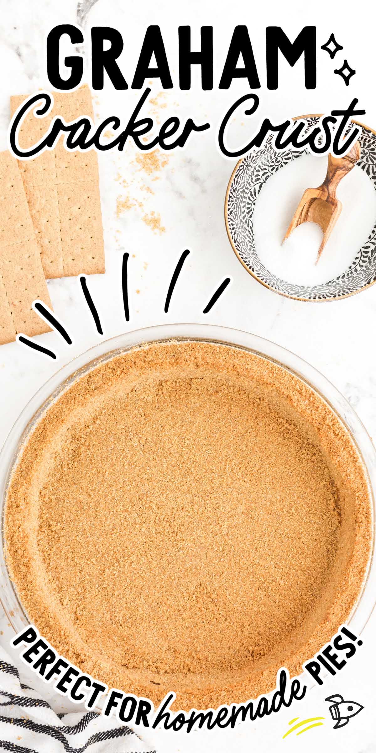 Graham Cracker Crust Recipe - Spaceships and Laser Beams