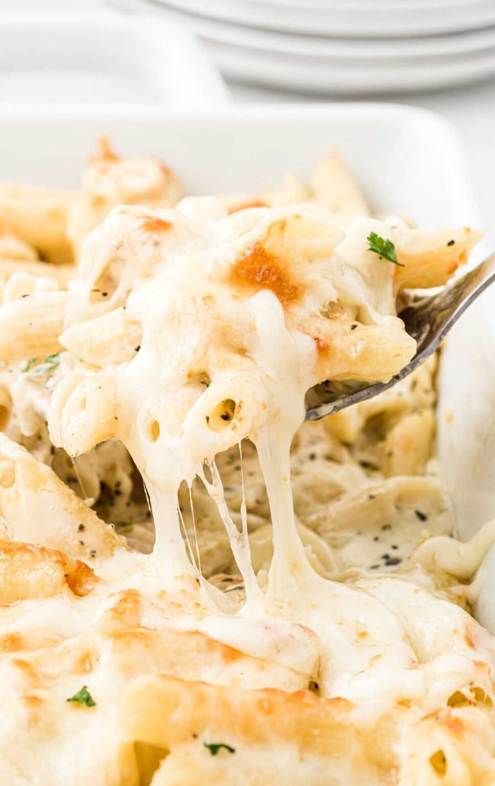 Chicken Alfredo Bake - Spaceships and Laser Beams