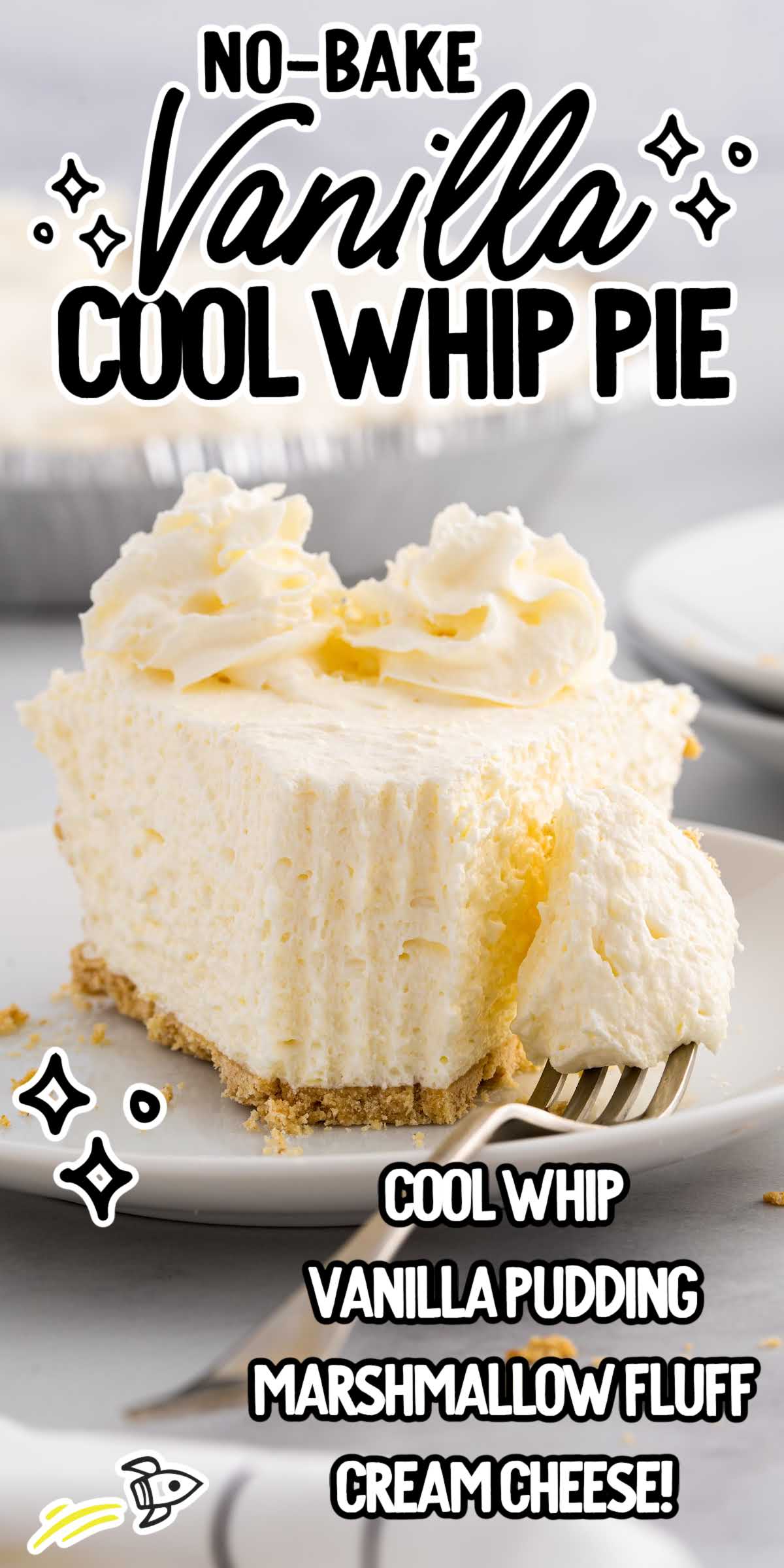 Vanilla Cool Whip Pie Spaceships and Laser Beams