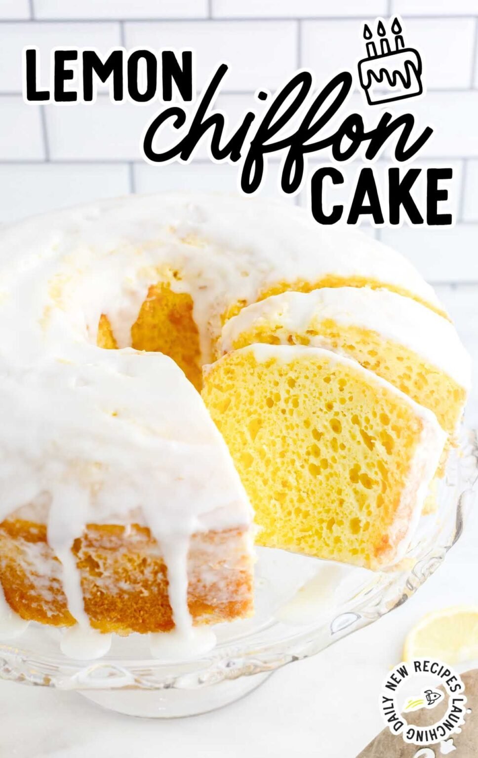 Lemon Chiffon Cake - Spaceships and Laser Beams