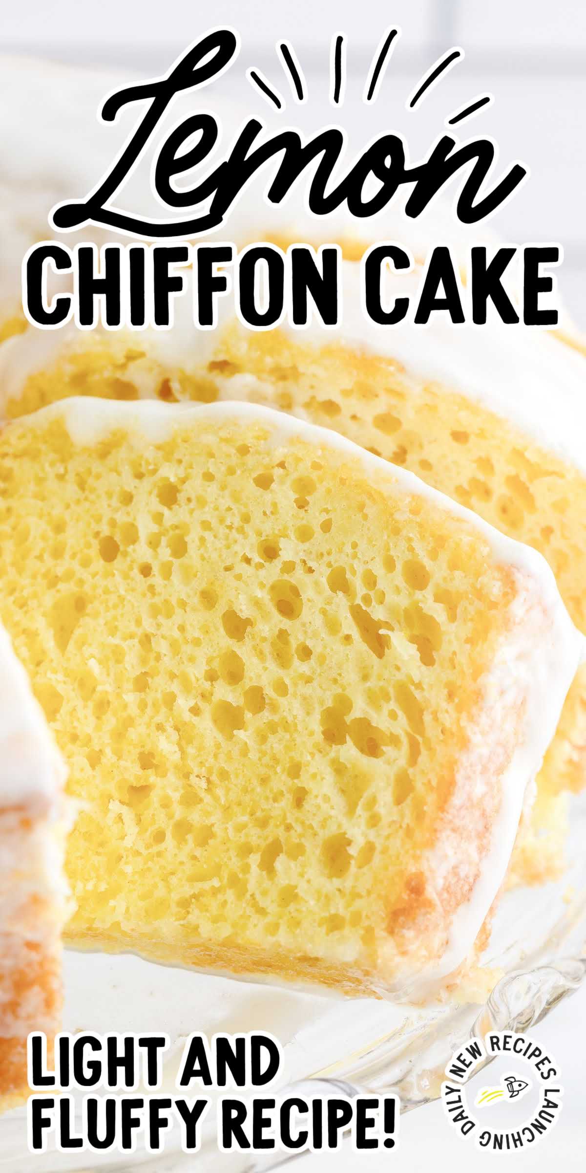 Lemon Chiffon Cake - Spaceships and Laser Beams