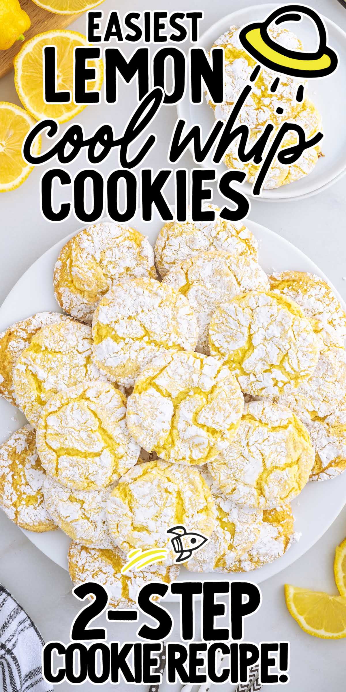 Lemon Wip Lemon Cool Whip Cookies - Spaceships and Laser Beams