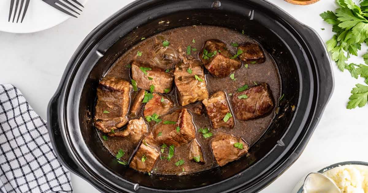 Crock Pot London Broil (with Gravy) - TipBuzz