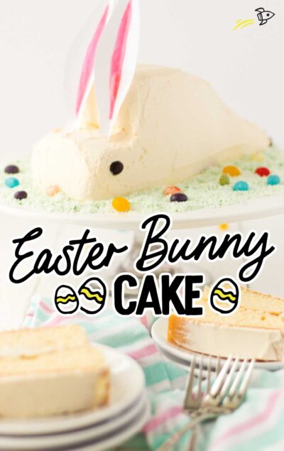 Easter Bunny Cake - Spaceships and Laser Beams