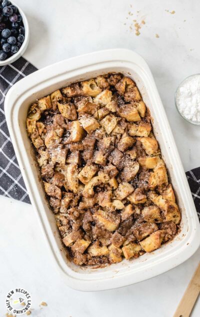 French Toast Casserole Recipe - Spaceships and Laser Beams