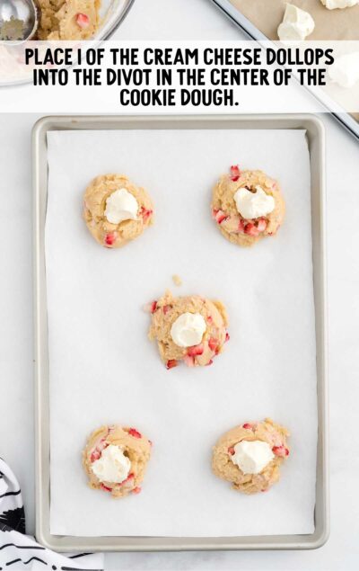 Strawberry Cheesecake Cookies - Spaceships and Laser Beams