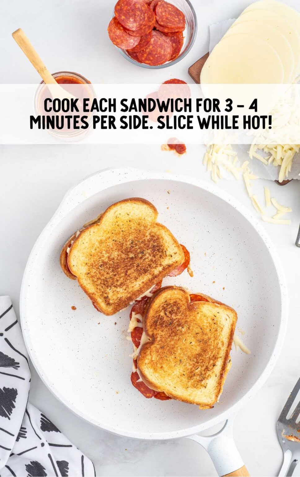 Pizza Grilled Cheese - Spaceships and Laser Beams