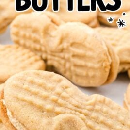 a bunch of Homemade Nutter Butters