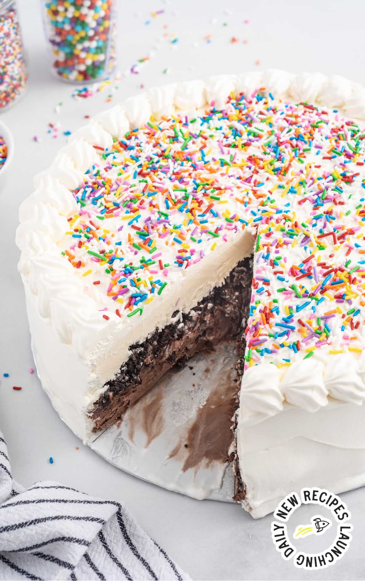 Copycat DQ Ice Cream Cake - Princess Pinky Girl