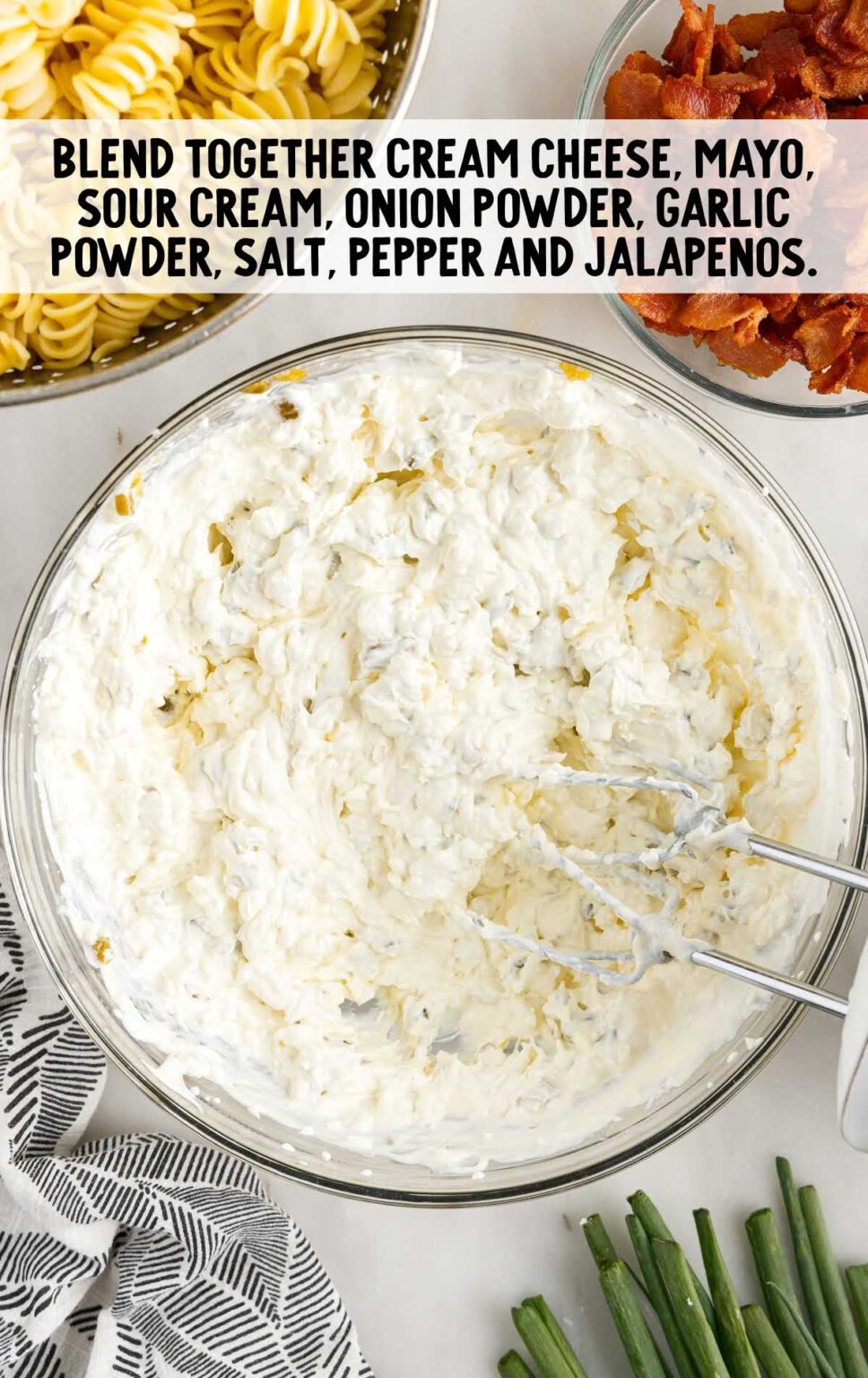 Jalapeño Popper Chicken Pasta Casserole - Spaceships and Laser Beams