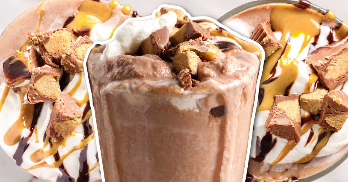 Peanut Butter Frozen Hot Chocolate Spaceships and Laser Beams