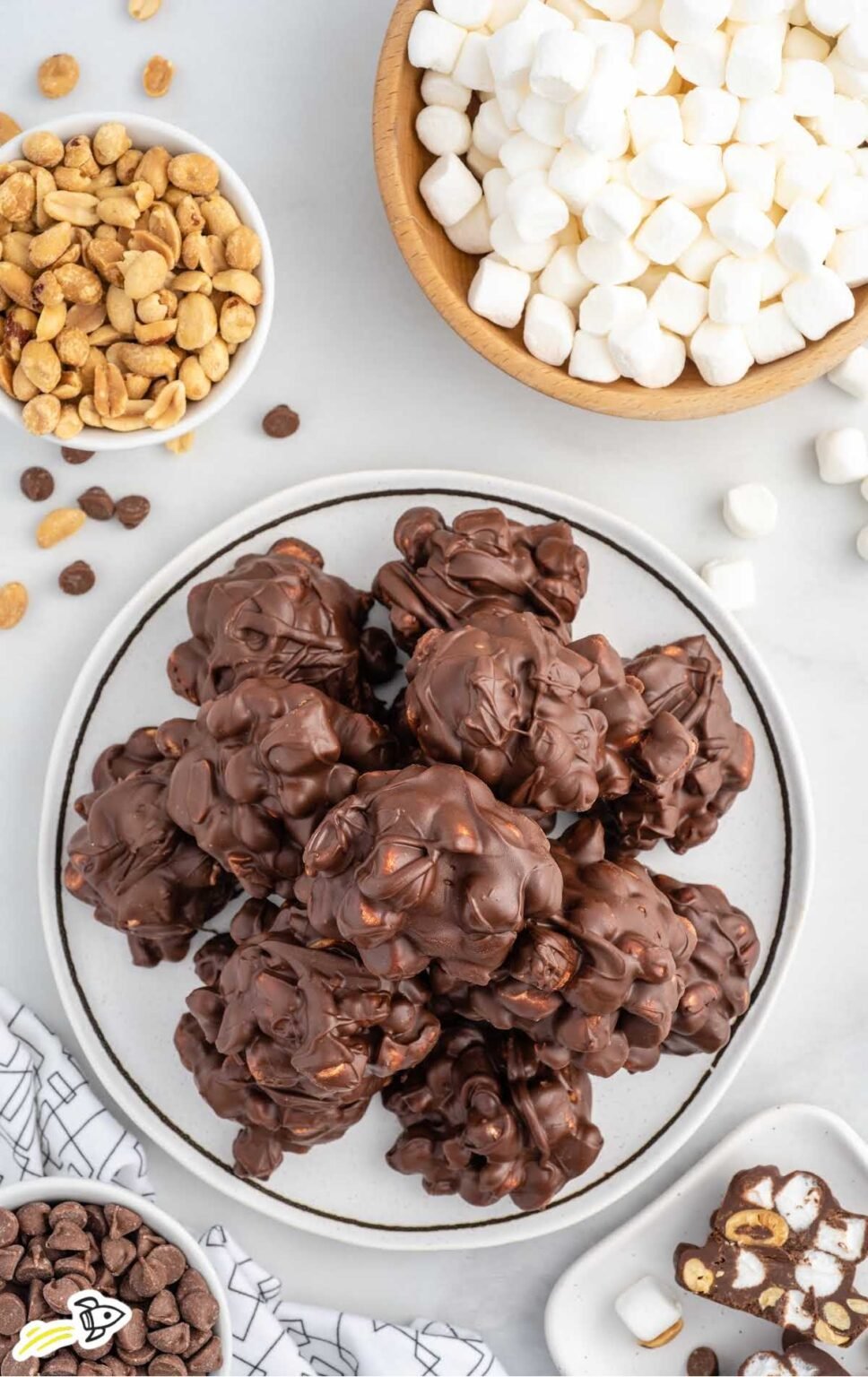 Peanut Marshmallow Clusters Spaceships and Laser Beams