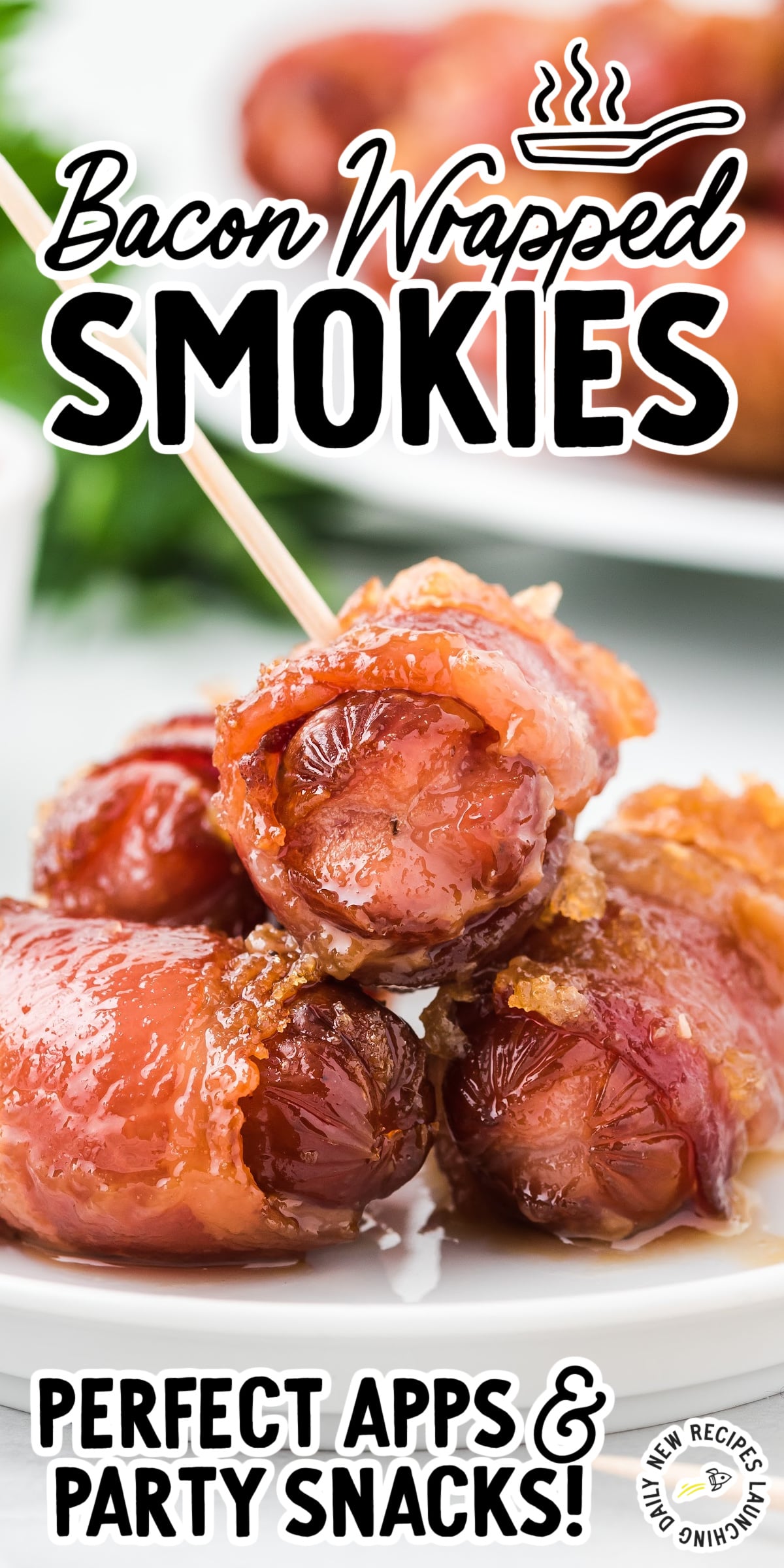 Bacon Wrapped Little Smokies with Brown Sugar - Spaceships and Laser Beams