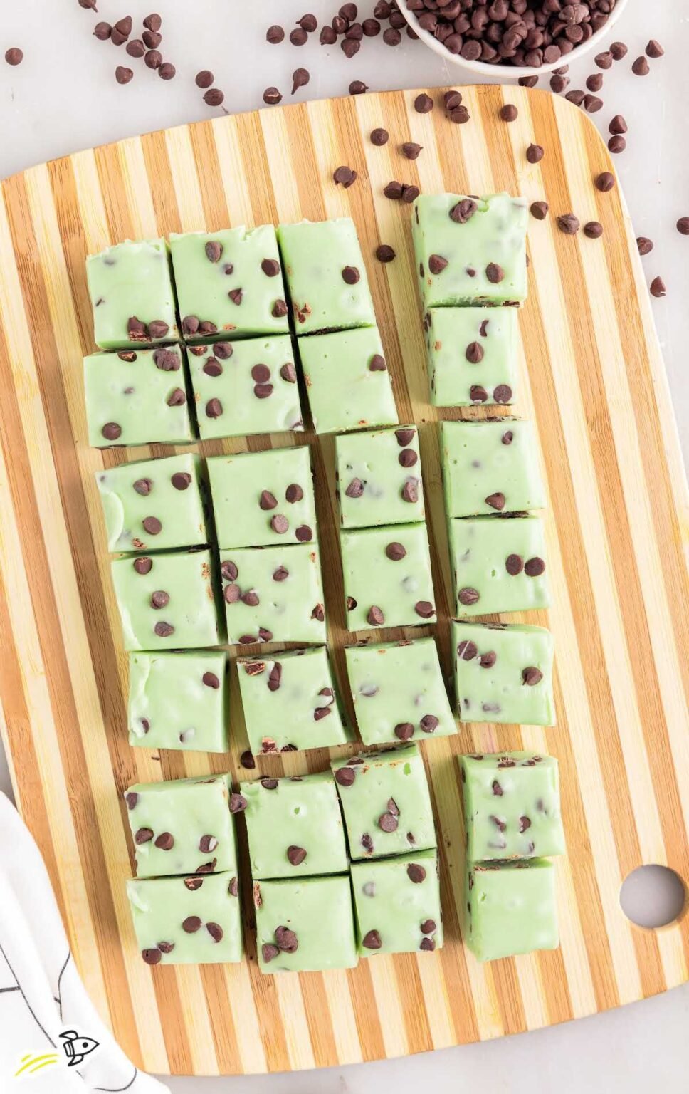 Mint Chocolate Chip Fudge Spaceships and Laser Beams