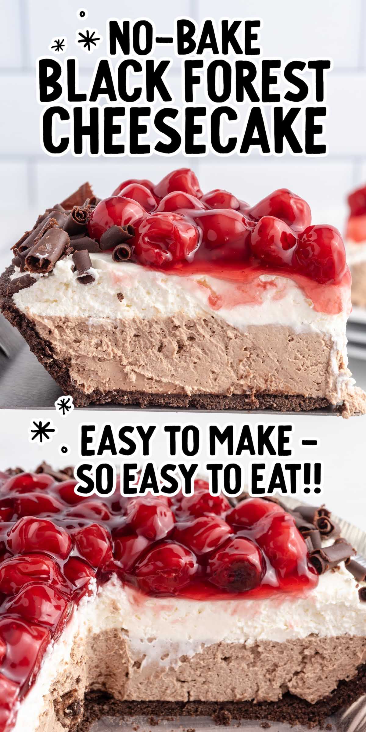 Black Forest Cheesecake Easy No Bake Recipe Spaceships And Laser Beams