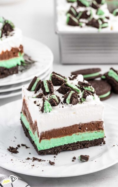 Mint Oreo Dessert - Spaceships And Laser Beams