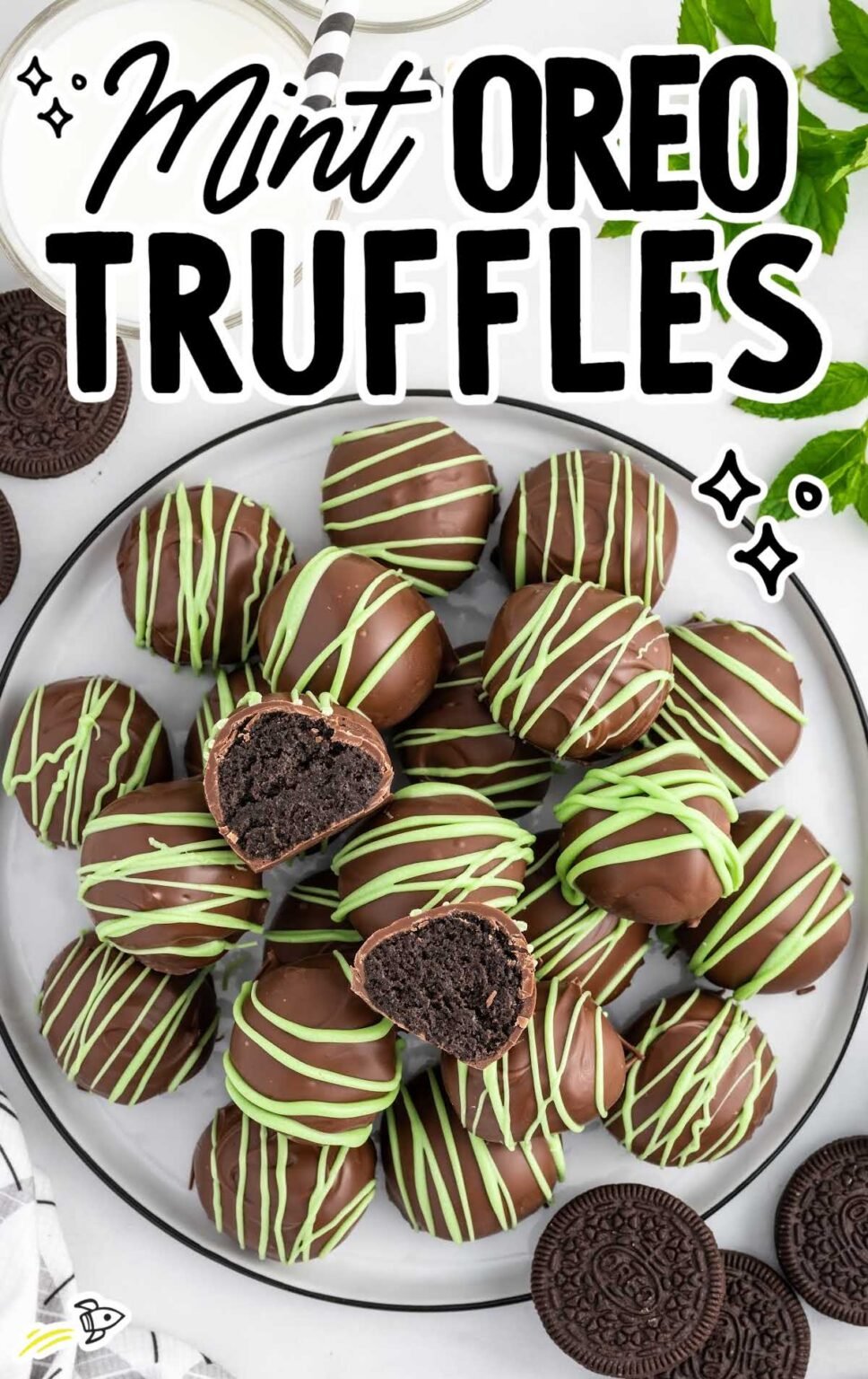 Oreo Mint Truffles - Spaceships And Laser Beams