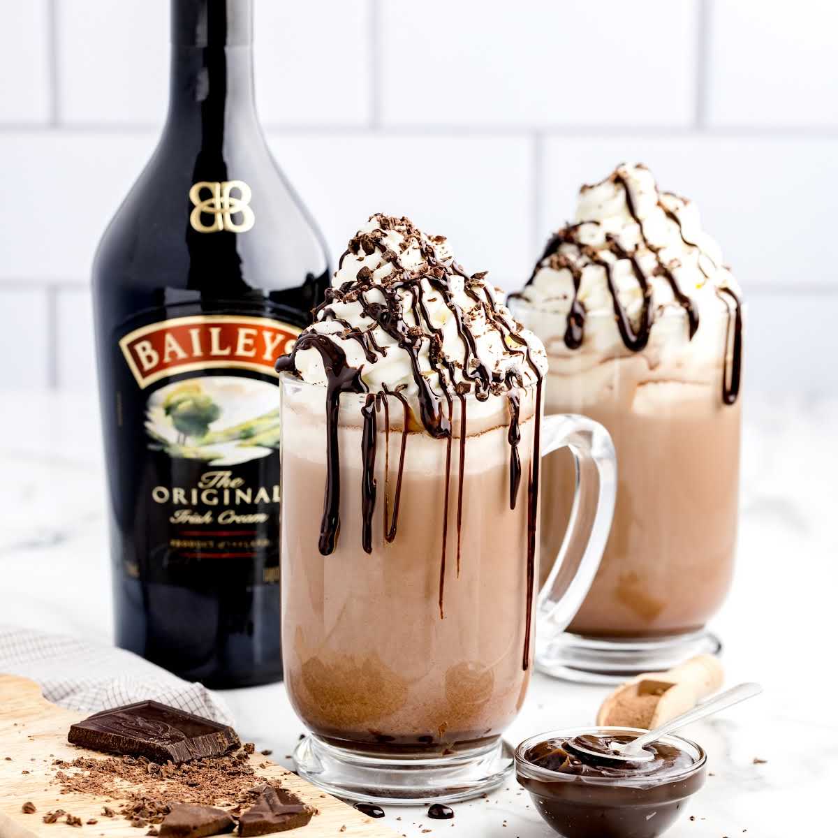 How to Make a Baileys Hot Chocolate - Spaceships and Laser Beams