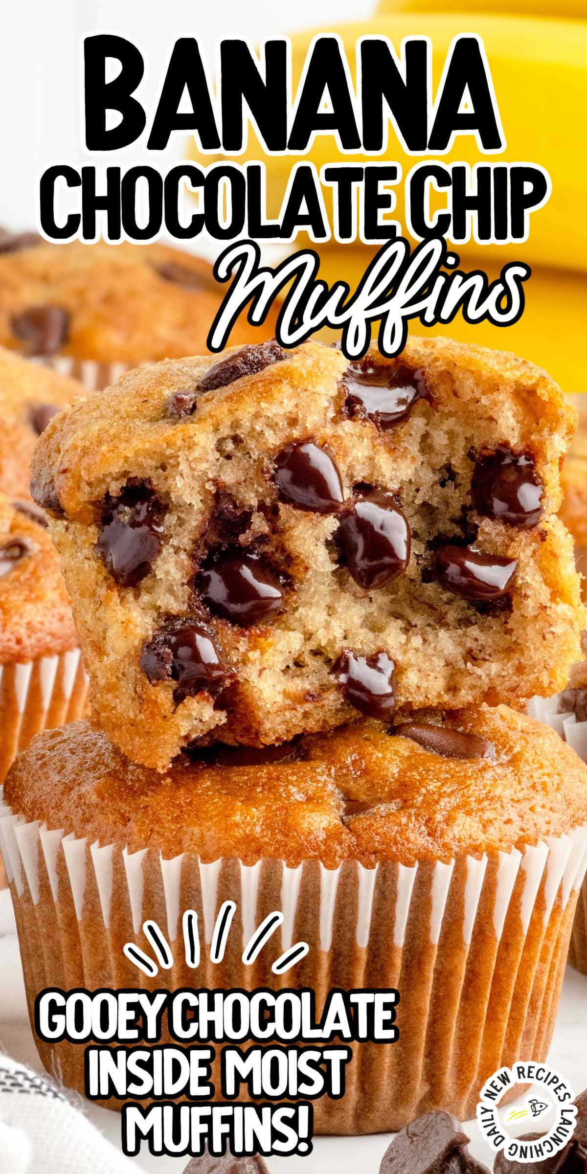 BEST Banana Chocolate Chip Muffins - Spaceships And Laser Beams