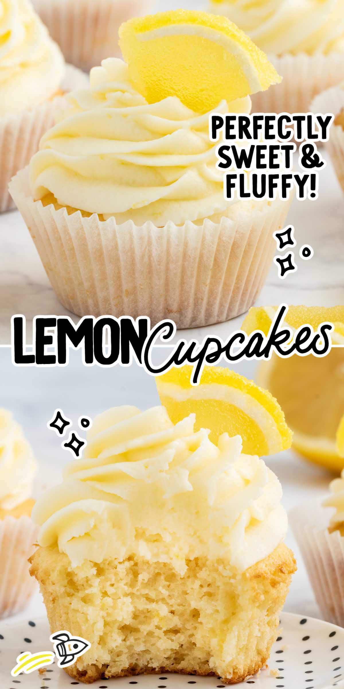 Lemon Cupcakes - Spaceships and Laser Beams