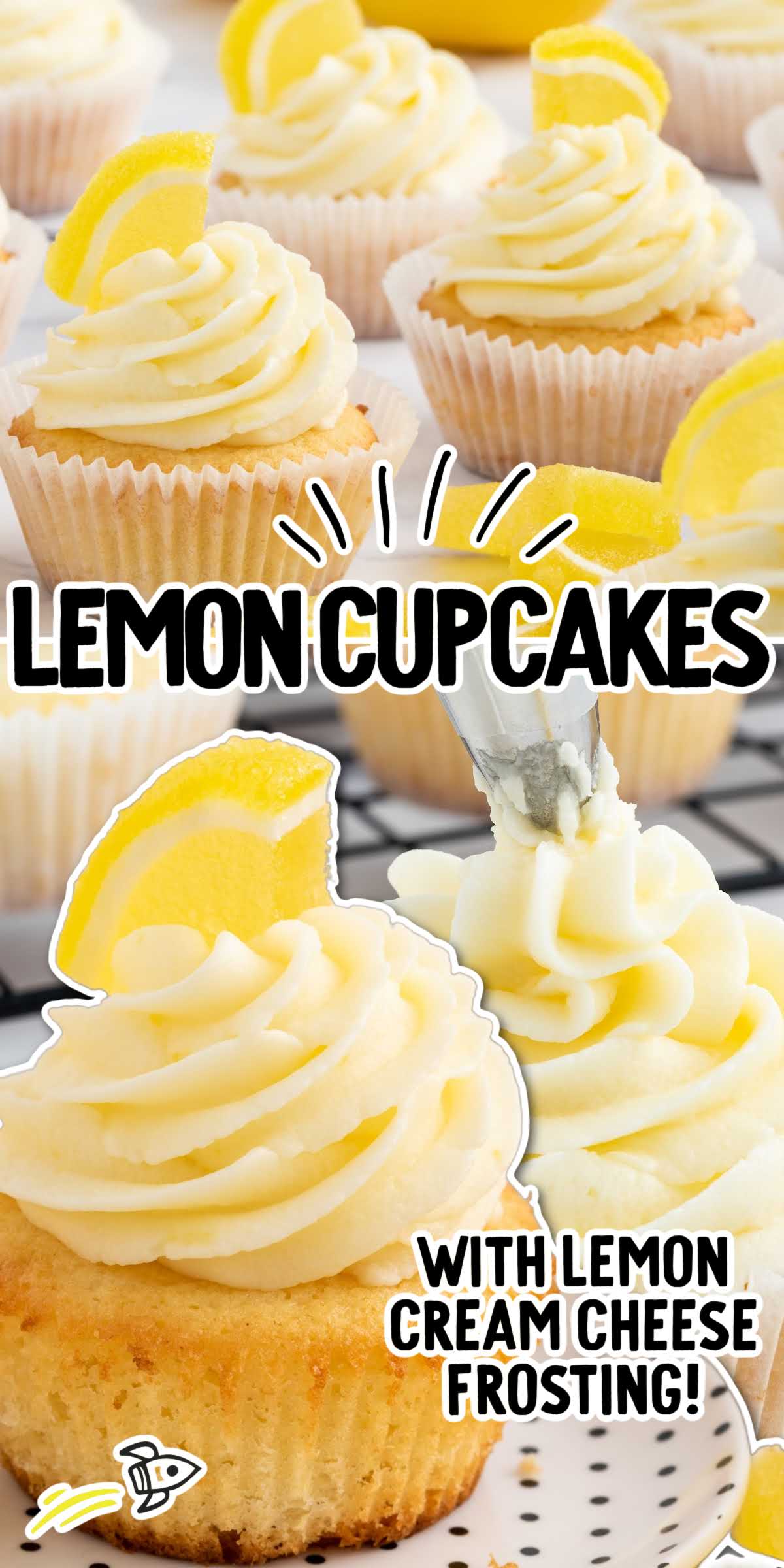 Lemon Cupcakes - Spaceships and Laser Beams