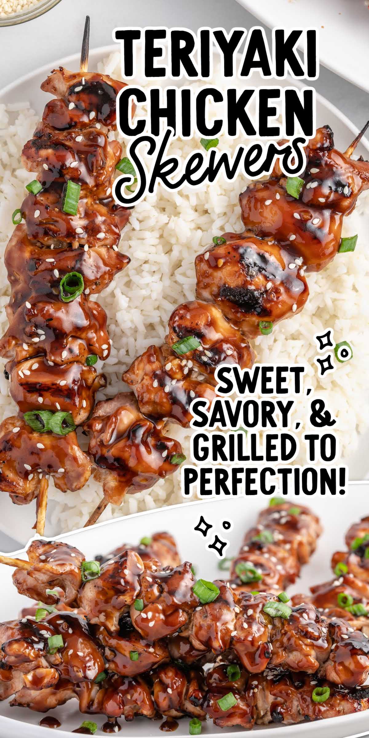 Teriyaki Chicken Skewers - Spaceships and Laser Beams