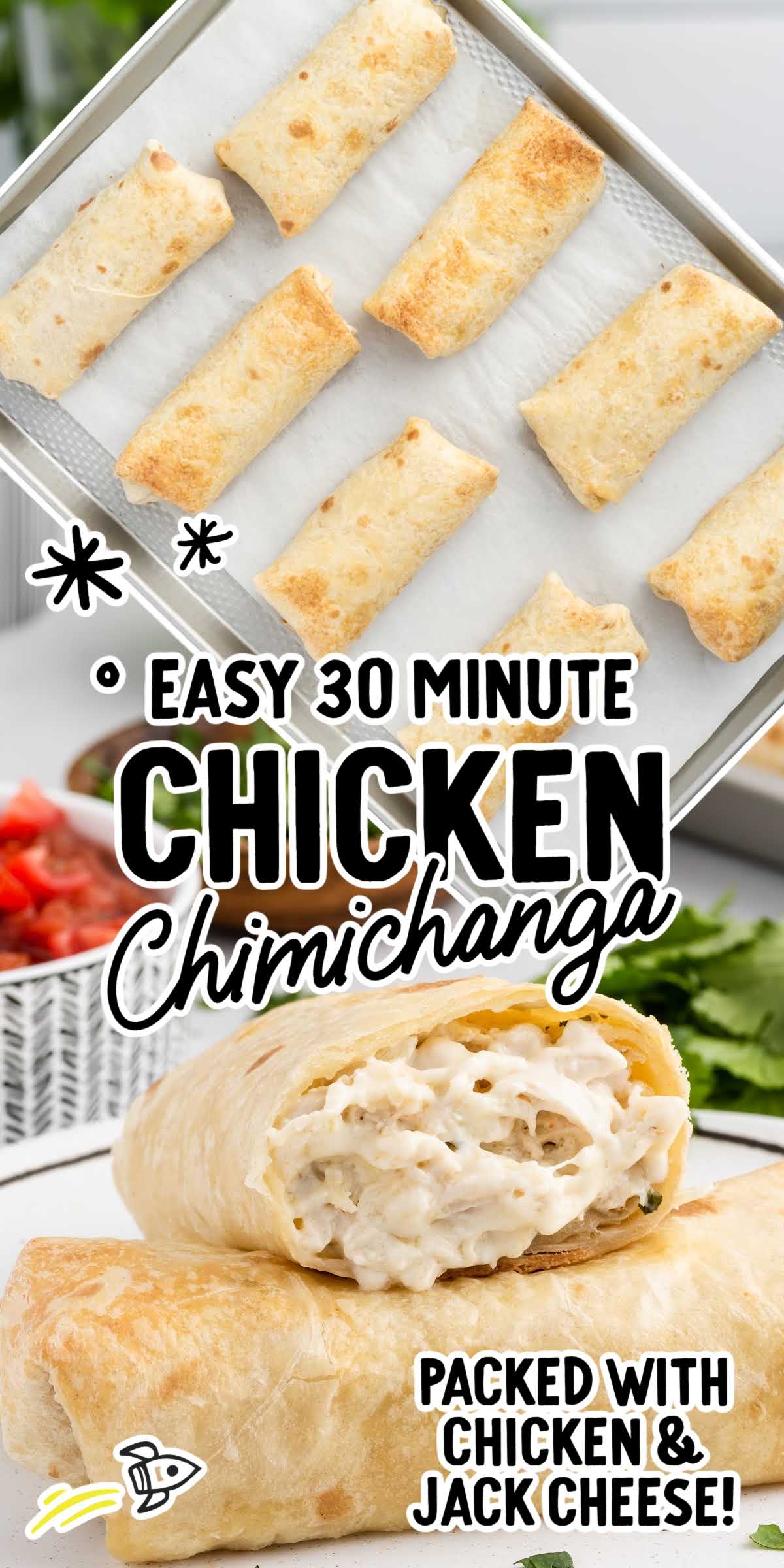 30 Minute Chicken Chimichanga - Spaceships and Laser Beams