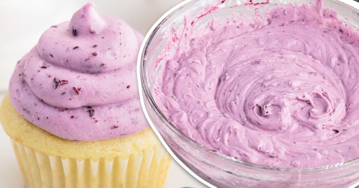 Blueberry Cream Cheese Frosting