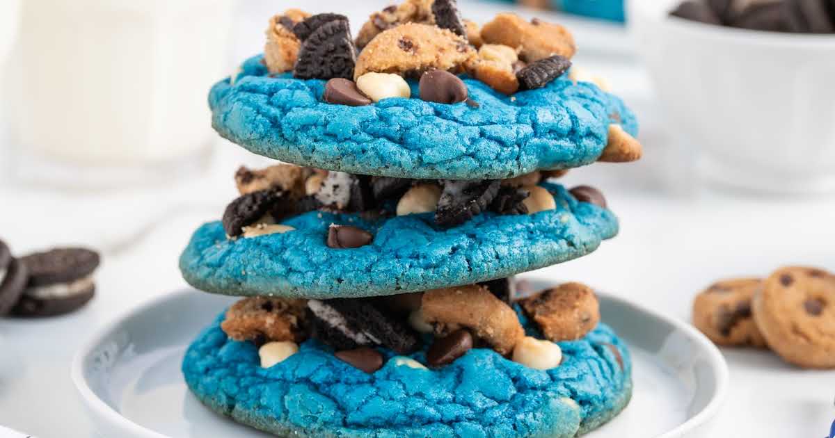 The Cookie Monster Cookies features Bakery & Dessert cuisine in