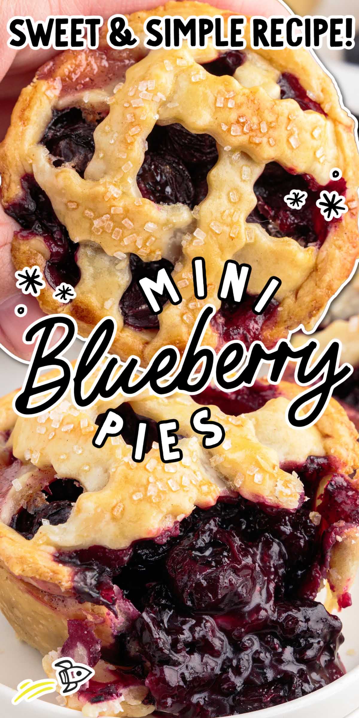 Mini Blueberry Pies Spaceships And Laser Beams