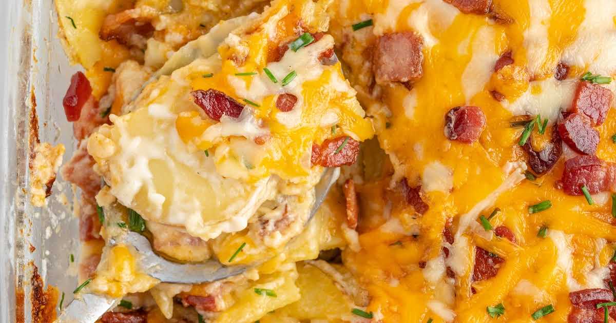 Loaded Scalloped Potatoes - Spaceships and Laser Beams
