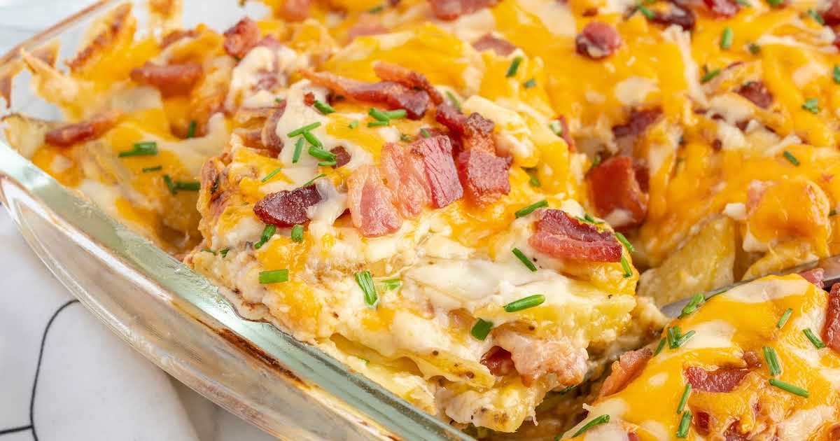 Bacon Scalloped Potatoes Recipe - Taste of the Frontier