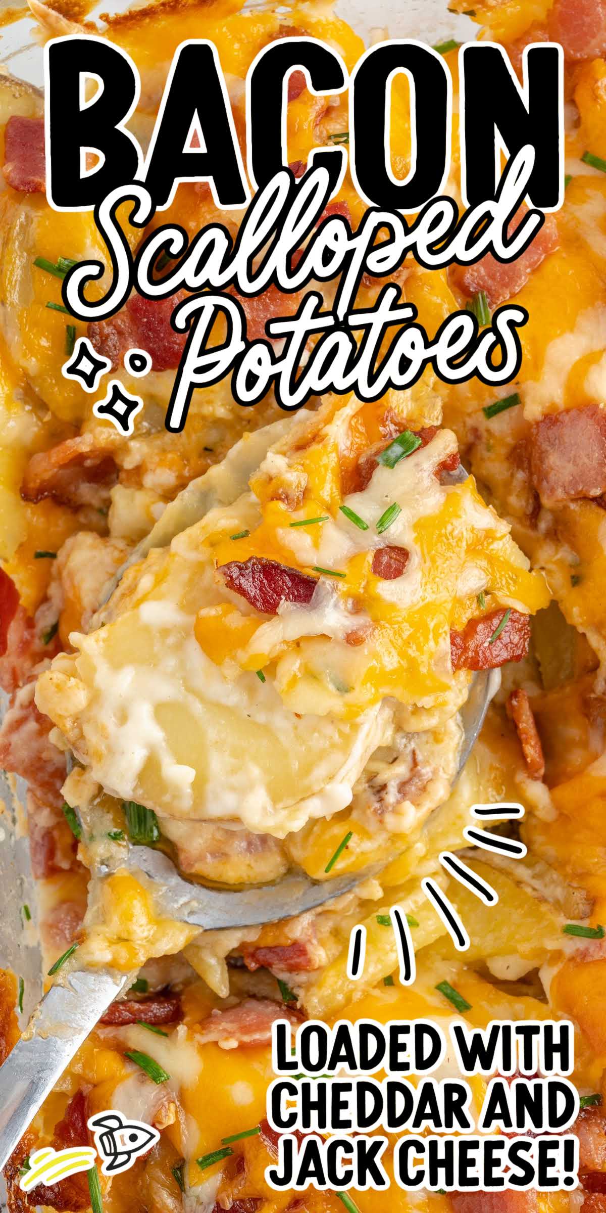 Loaded Scalloped Potatoes - Spaceships and Laser Beams