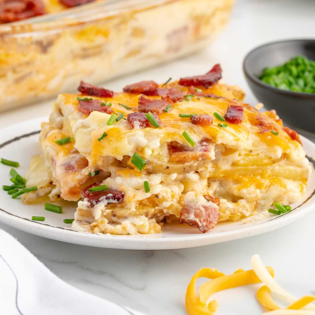 Loaded Scalloped Potatoes - Spaceships and Laser Beams