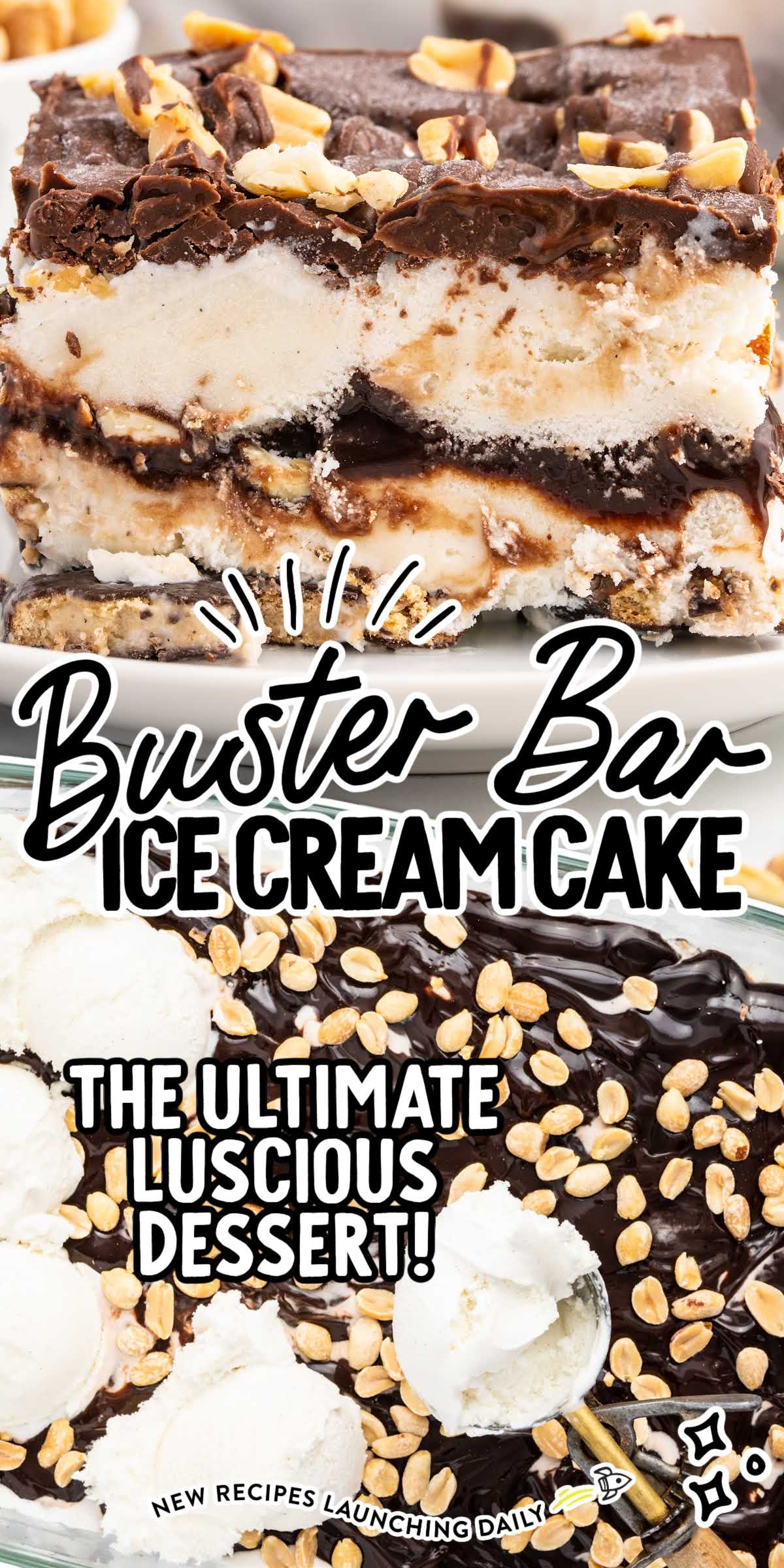 Buster Bar Ice Cream Cake Spaceships and Laser Beams