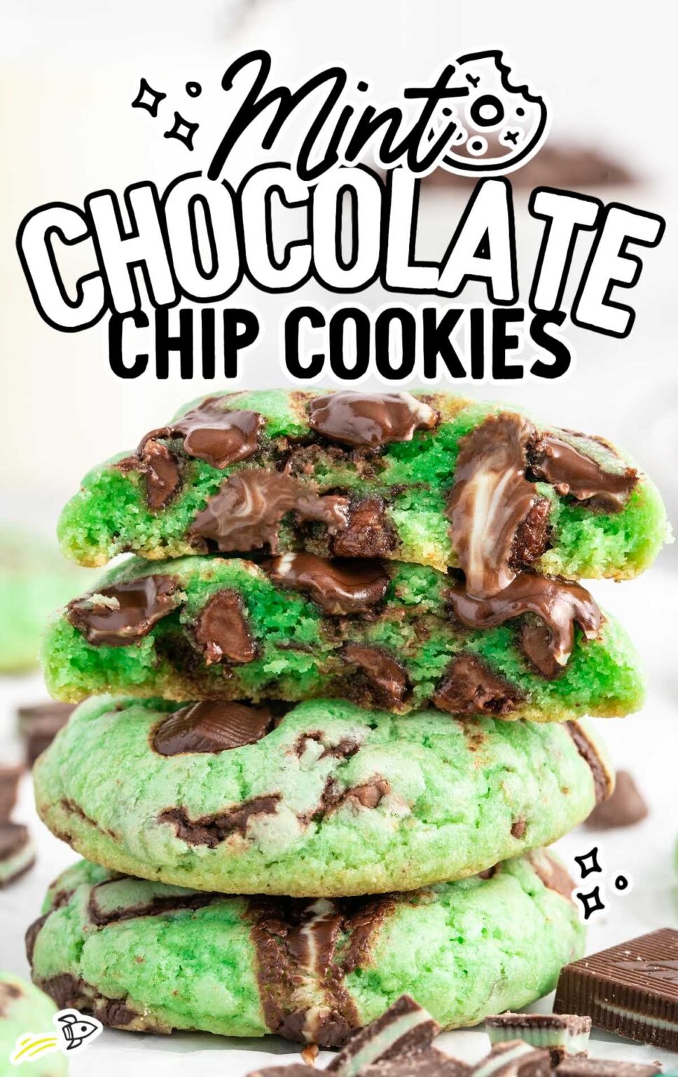 Mint Chocolate Chip Cookies Spaceships And Laser Beams